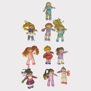 Lot of 10 Vintage Cabbage Patch Kids Figures